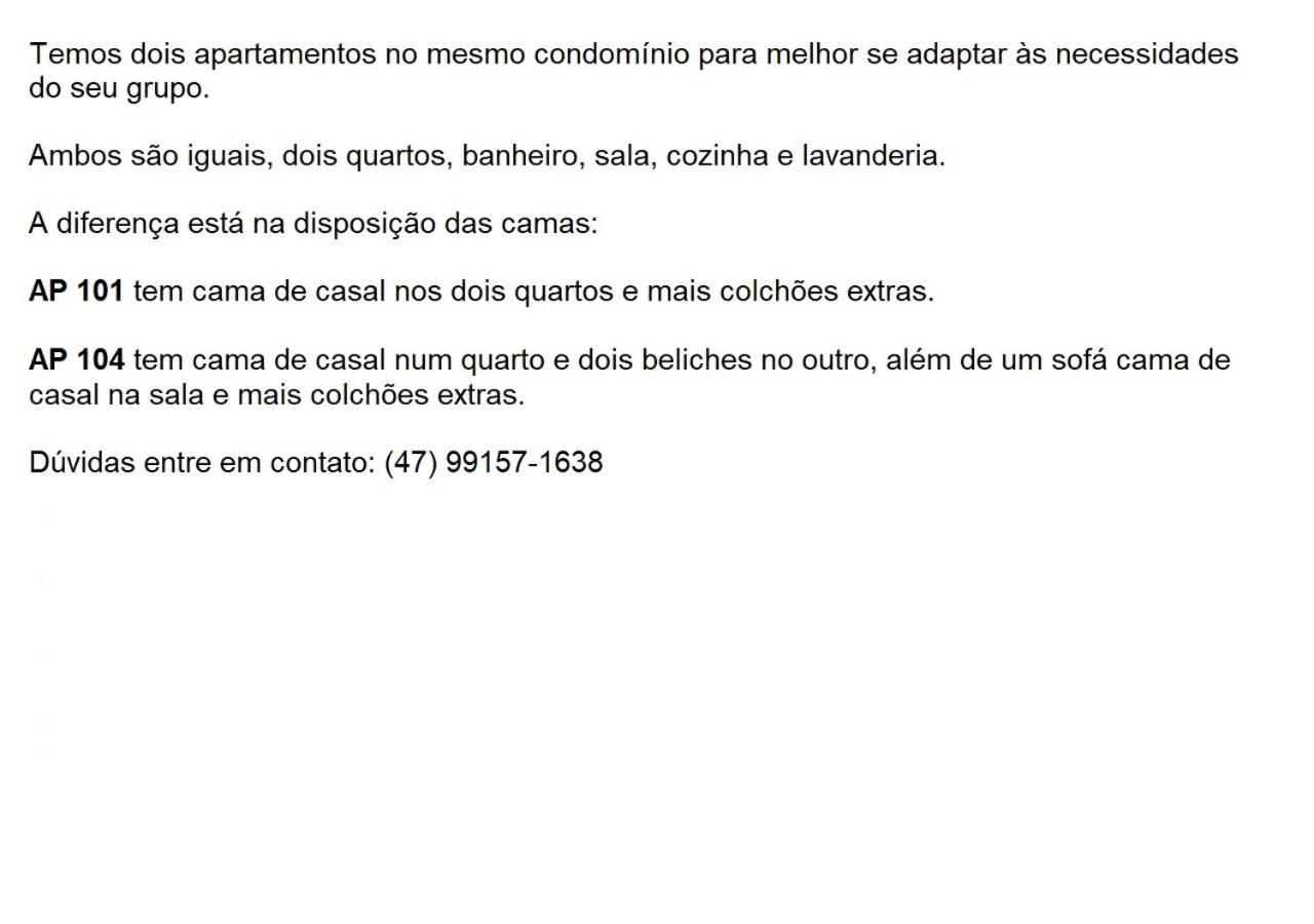 Apartamento Inteiro 2 Quartos Mobiliado Jaraguá do Sul Dış mekan fotoğraf